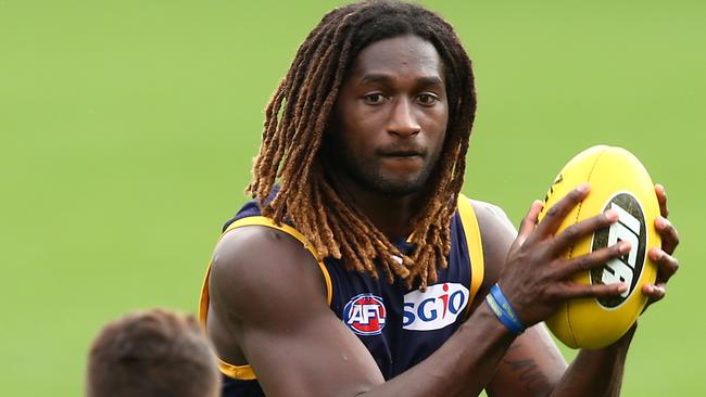 Nic Naitanui has dismissed talk of an injury setback.