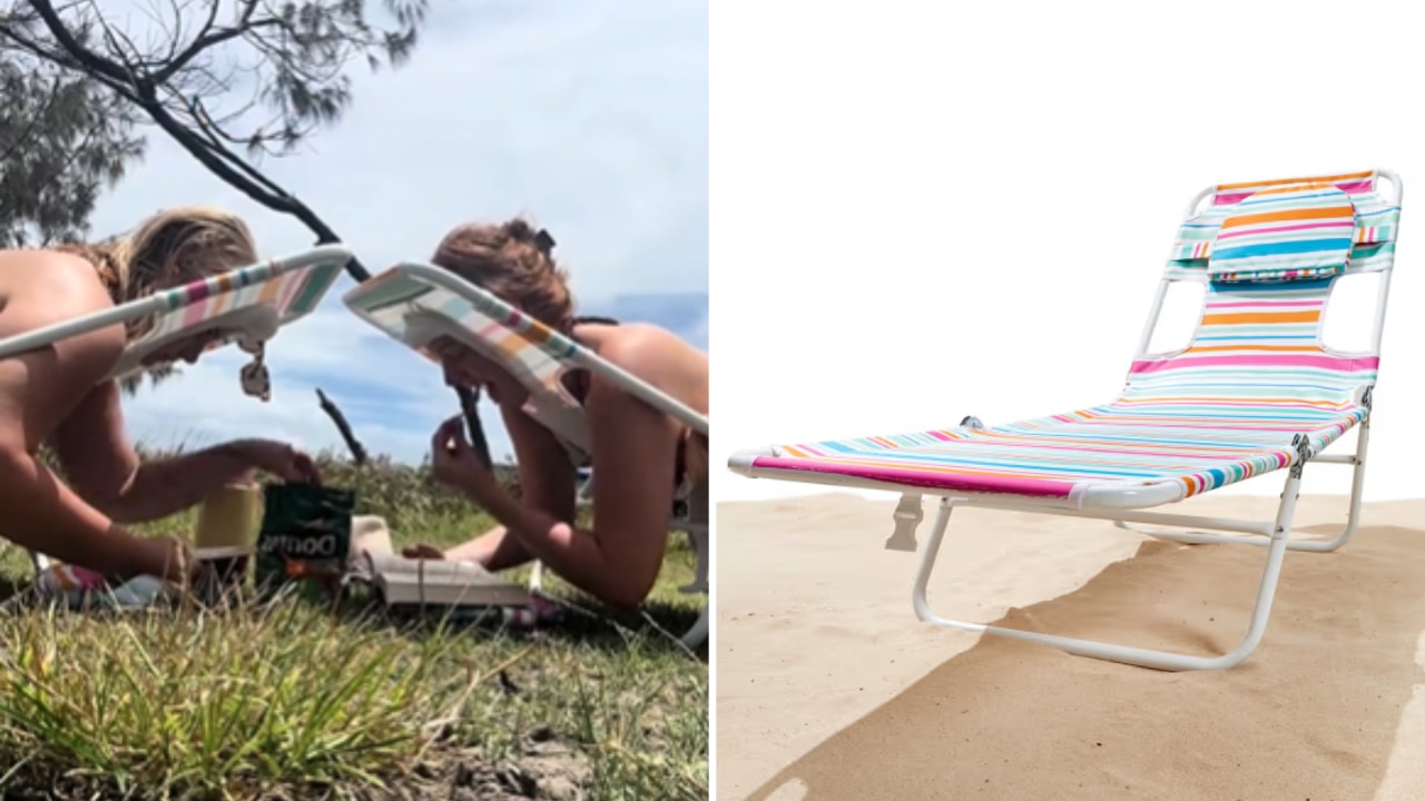 Kmart $29 Salerno Lounger Face Down goes viral for unique feature