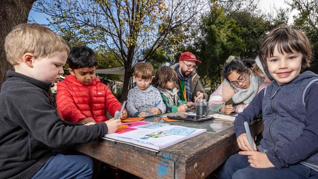 150 trainee teachers will be mentored to gear them up for full time work at kindergarten and pre-prep under Labors $9bn overhaul of the states childcare system.Early Childhood and Pre Prep Minister Ingrid Stitt visits Gowrie Victoria in Carlton. Picture: Jake Nowakowski