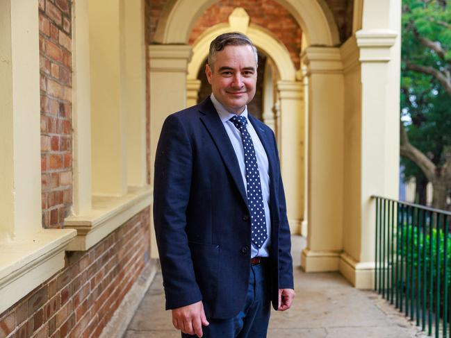 Stanmore Public School principal Ben Heinecke. Picture: Justin Lloyd