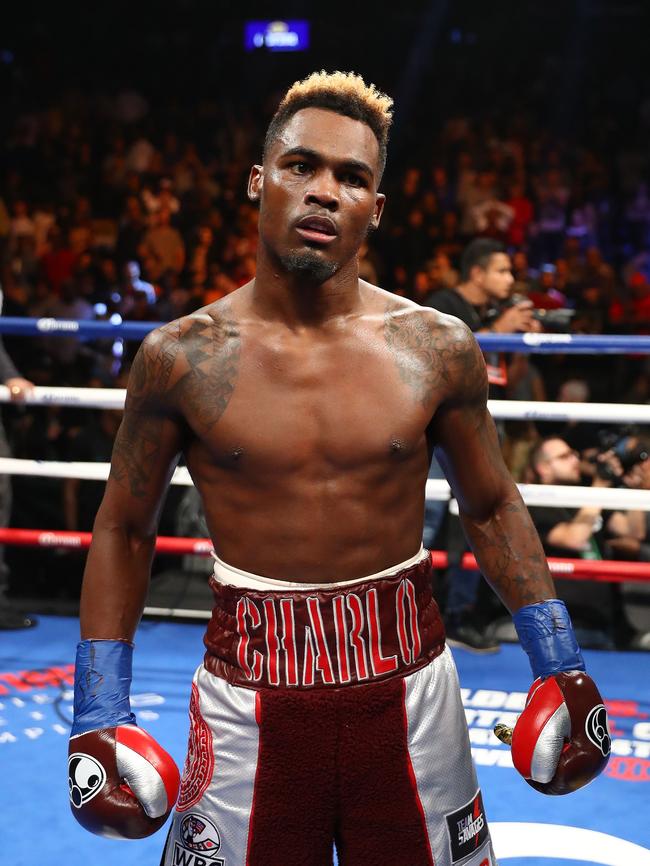 Jermell Charlo has rubbished Tim Tszyu’s chances of a bout against him.