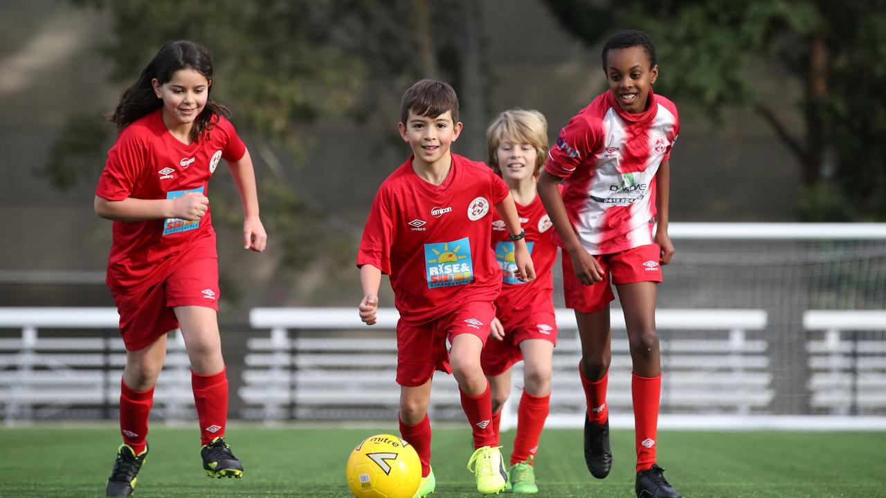 Rydalmere Park is one of two synthetic turf pitches in Parramatta Council. Picture: David Swift