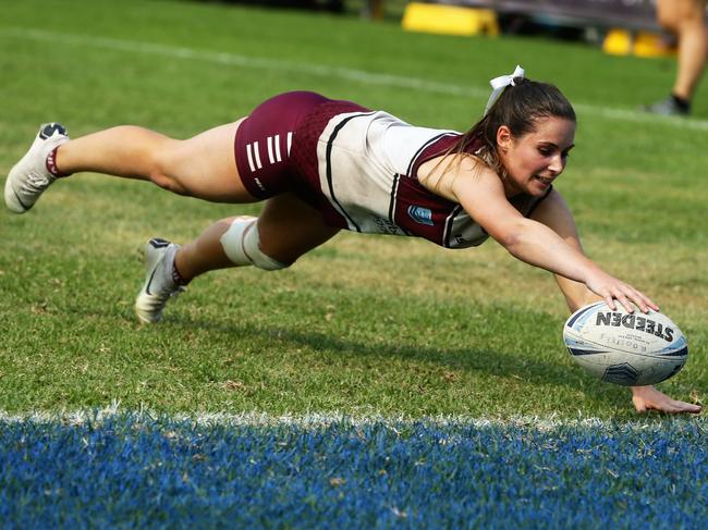 Sammy Rodgers of Manly-Warringah Touch. Picture: Matthew Long