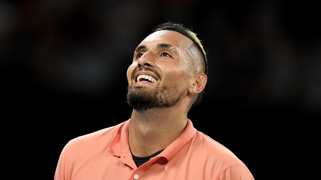 Out of context... Nick Kyrgios still wants the Australian Open to go ahead. Picture: AAP