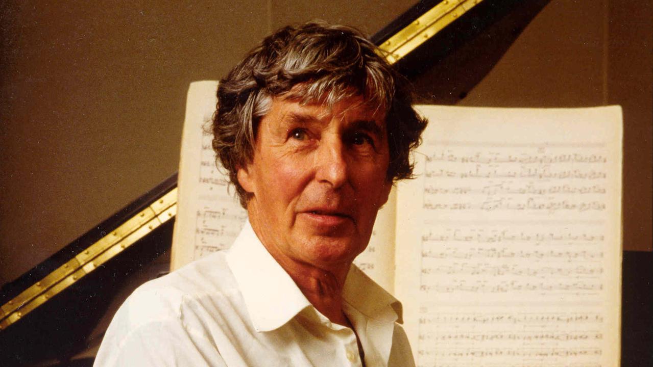 English composer Sir Michael Tippett (1905-1998).