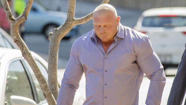 Watts pleaded guilty to the 2016 assault. Picture: Jerad Williams