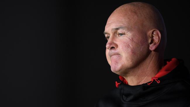 Dragons coach Paul McGregor survived plenty in his time at the club. Picture: AAP/Dan Himbrechts