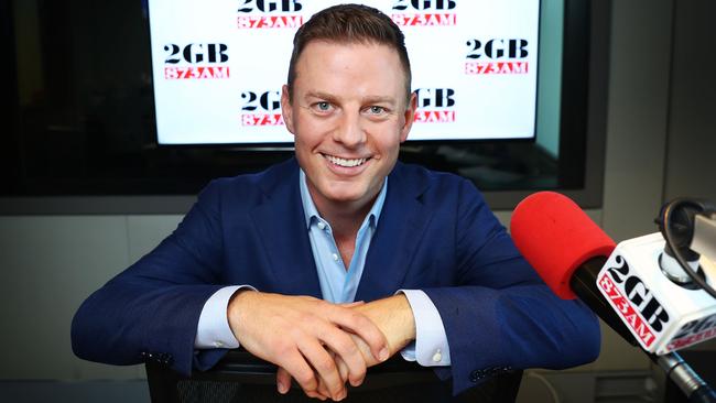 Hadley warned Ben Fordham he would need to win the ratings to keep Mornings in the top spot. Picture: John Feder