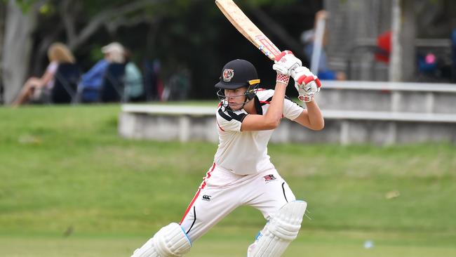 Terrace batsman Tom Campbell. Picture, John Gass