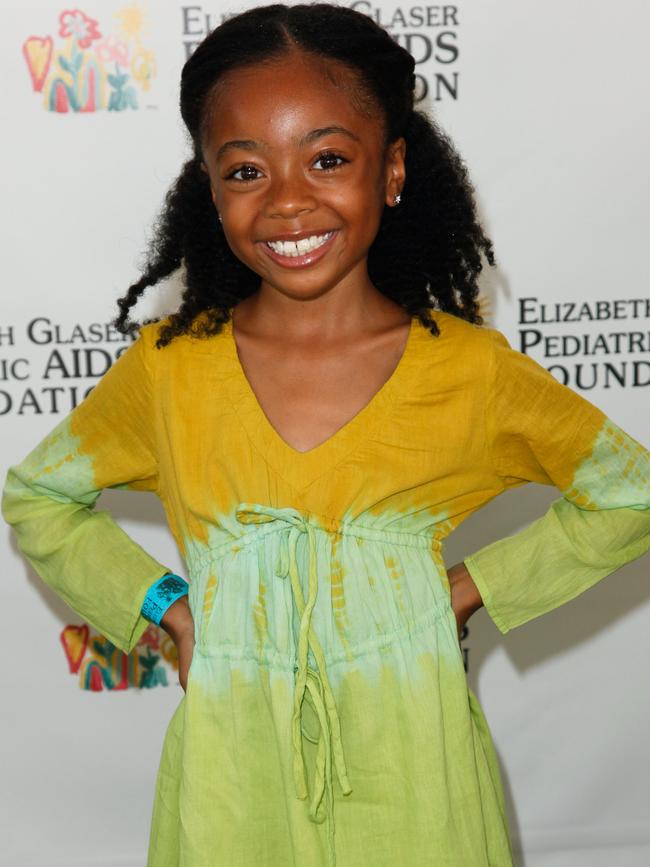 Jackson is know for her role on the Disney Channel shows Jessie and Bunk’d. Picture: Imeh Akpanudosen/Getty Images