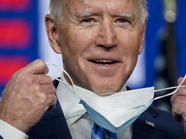 Joe Biden’s election hopes are firming. Picture: AFP