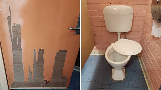 ‘Uncomfortable’: Parents slam school toilets. Picture: Change.org