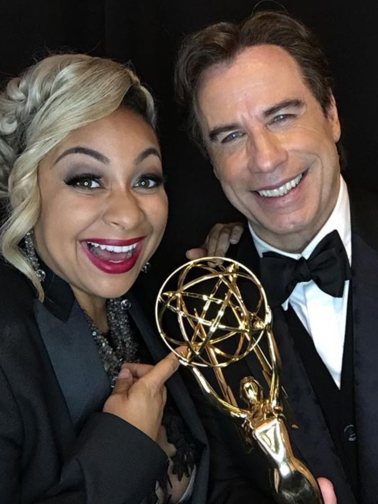 Raven-Symoné, "Looking good, Mr. Travolta!" Picture: Instagram