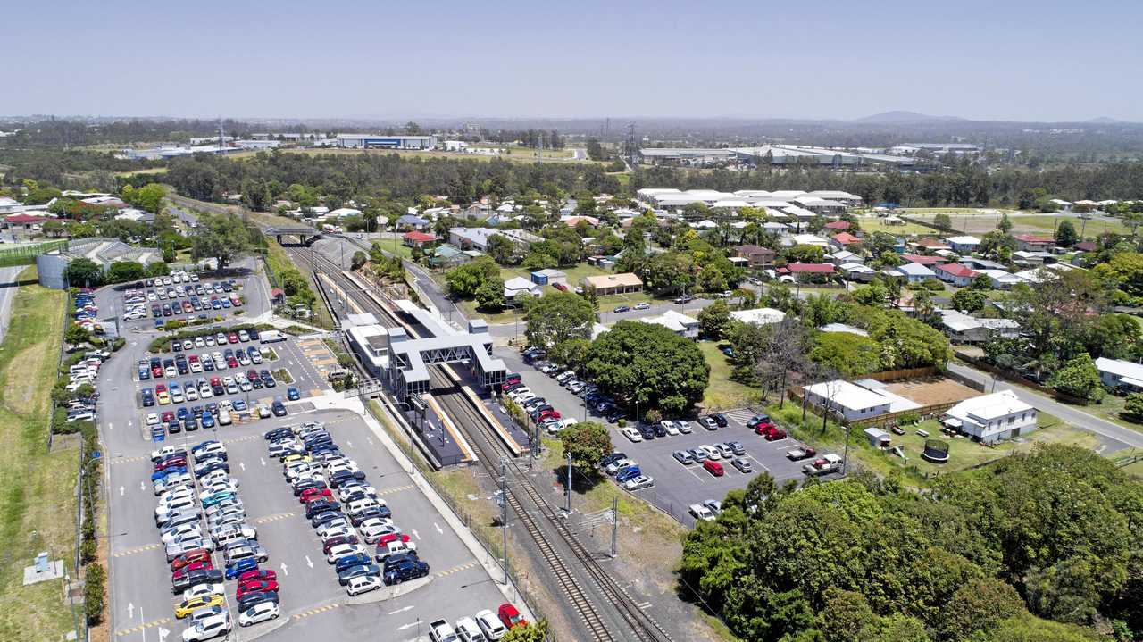 Dinmore Train Station. Picture: Cordell Richardson