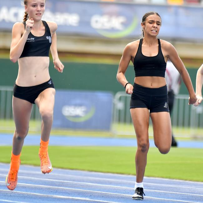 Queensland track and field state titles Saturday March 15, 2025. Picture, John Gass