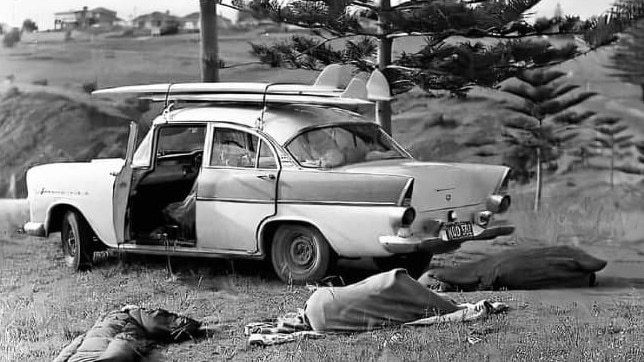 Oxley Beach Port Macquarie in the 60s near where the museum will be built.