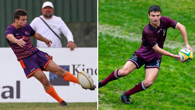 Finn Lawson representing the Sunshine Coast (left) and Queensland (right). Picture: Kev Nagle photography.