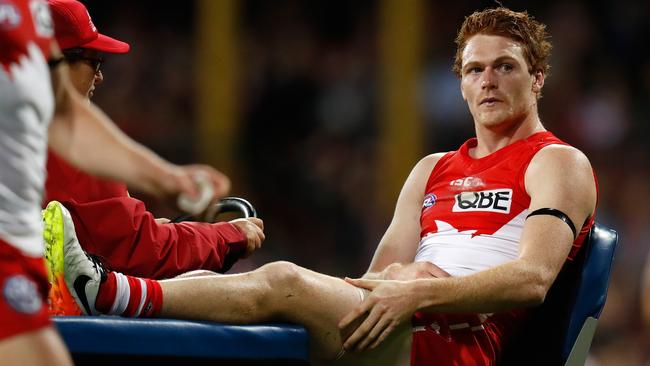 Afl Grand Final 2016 Gary Rohan S Frightening Injury Flashback Daily Telegraph