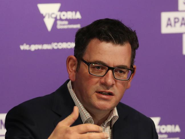 Victorian Premier Daniel Andrews. Picture: David Crosling