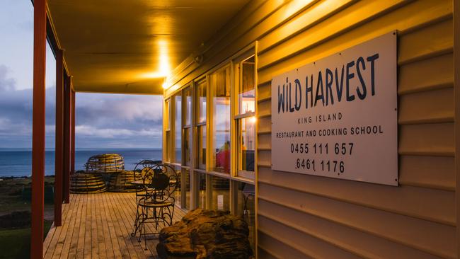 Wild Harvest Restaurant and Cooking School, King Island. Picture: Tourism Tasmania