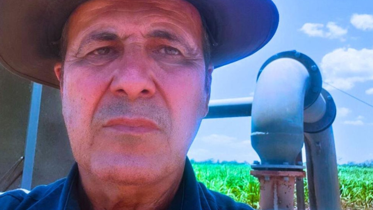 Burdekin irrigator Mario Barbagallo says he survived the flooding but was concerned about the projected SunWater price rises. Picture: Contributed