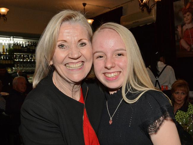 Ann Wilson and Charlotte Squire at opening of Bambino restaurant in Benowa. Picture: Regina King