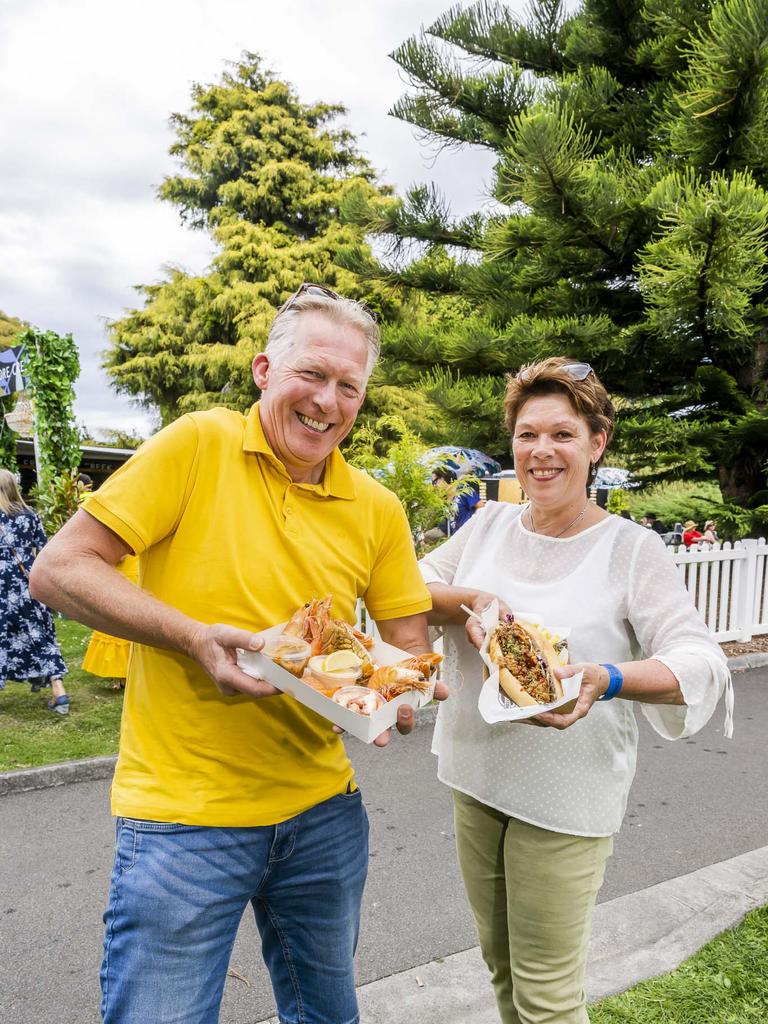 Pierre Van Schilt and Marleen Van Schilt. TAS Wine Festival. Picture: Caroline Tan