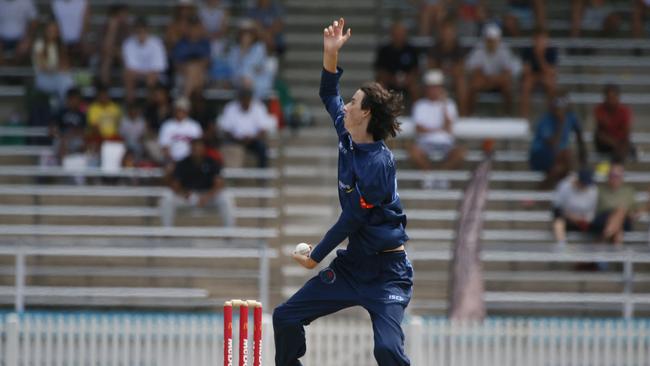 Harry Kershler is an up-and-coming spinner. Picture: Warren Gannon Photography