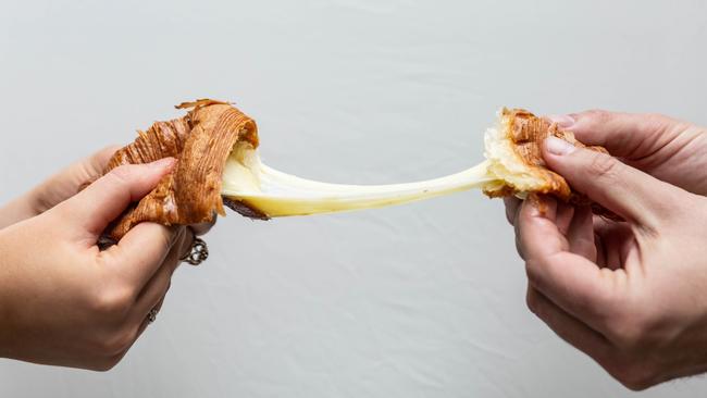 The brie-stuffed croissant from The Fernery at Mosman.