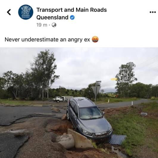 Whitsunday MP Amanda Camm labelled TMR's original Wednesday January 12, 2022 Facebook post 