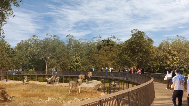 Exotic animals are on the way to the new Sydney Zoo. Picture: Supplied