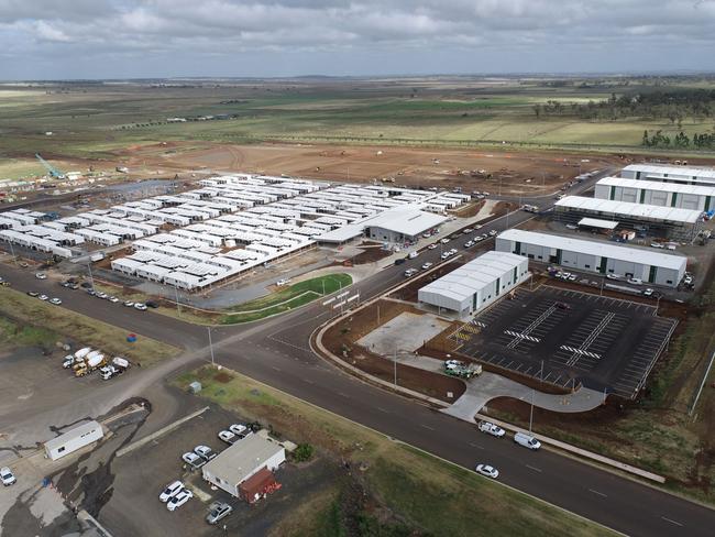 The quarantine hub at Wellcamp Airport