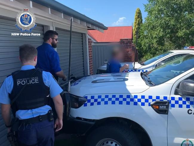 Police arrested a man and a woman in East Lismore over bushfire fraud offenecs.