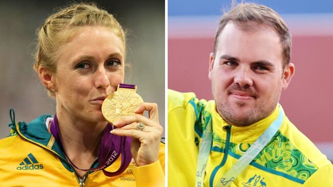 Sally Pearson and Matt Denny.