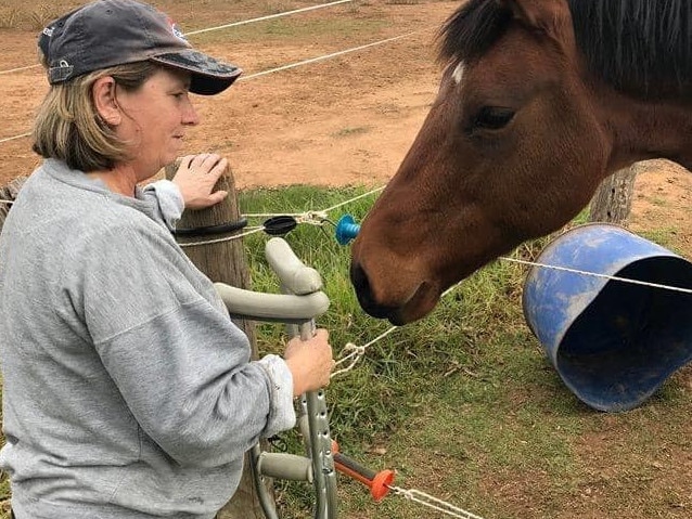 Moira Davis, 57, suffered a broken leg and a dislocated and broken ankle at what she claims was a carelessly run Equestrian Victoria event in 2018