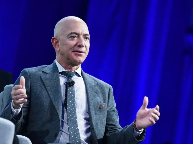 Jeff Bezos from Amazon. Picture: AFP