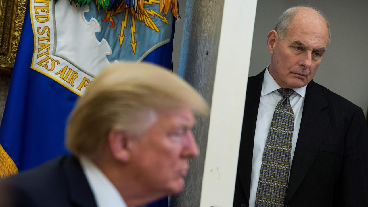 John Kelly heard Hitler praise in the White House, the former general alleged. Picture: AFP