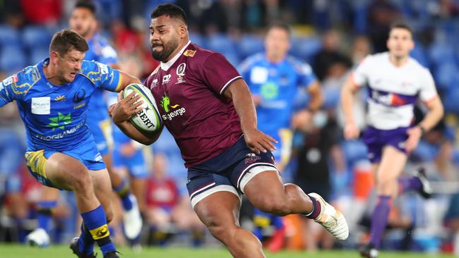 Taniela Tupou is the most penalised man in Super Rugby AU. Picture: Getty Images