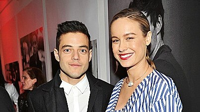 With his Short Term 12 co-star Brie Larson in 2016.