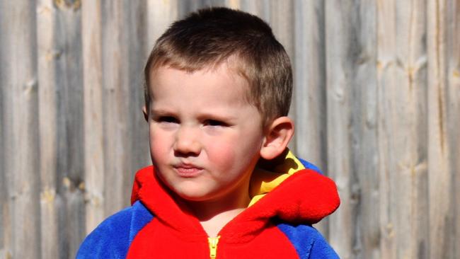 William Tyrrell who has been missing from a Kendall home since 2014. Picture: Police Media