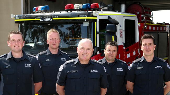 Sunbury firefighters receive official commendations for saving woman ...