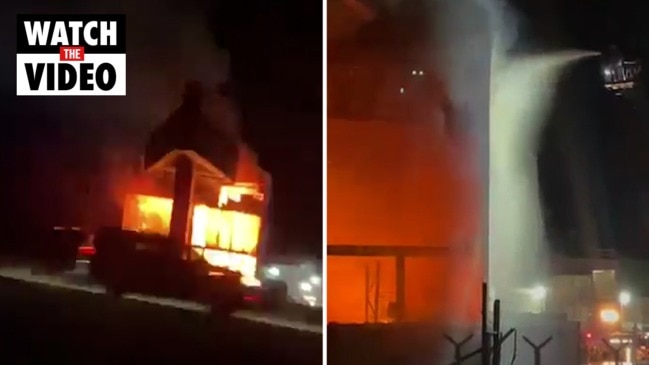 Fire tears through Gold Coast company HQ