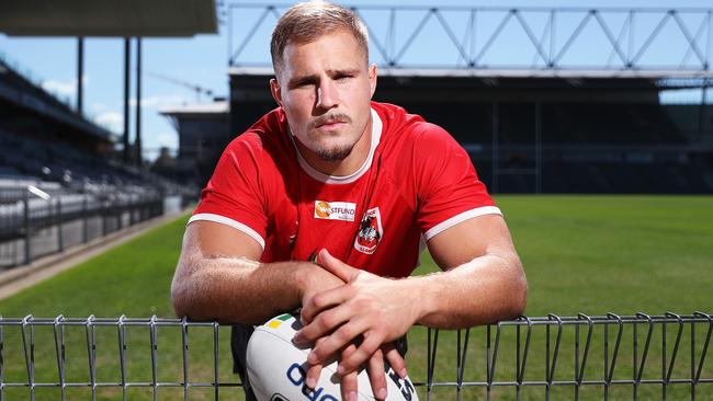 Jack de Belin is set to resume pre-season training in Wollongong today.