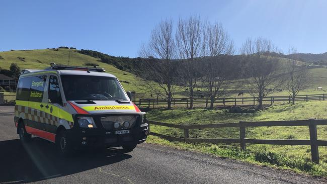 A group of more than 20 tourists have been involved in a vehicle rollover at Gerringong this morning. Emergency services were called to a Rose Valley Road property just after 11am, following reports a tractor-towed wagon carrying 27 tourists had overturned.