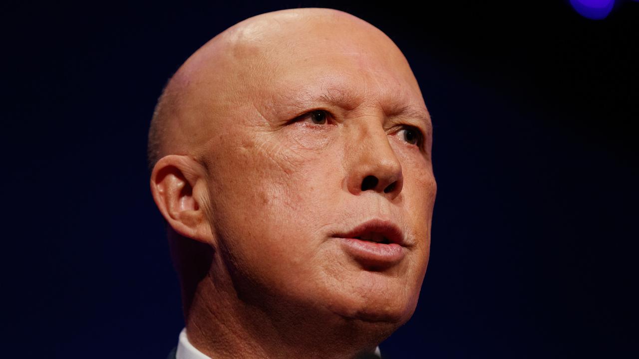 Opposition Leader Peter Dutton last week cautioned against British submarines. Picture: NCA NewsWire / Nikki Short