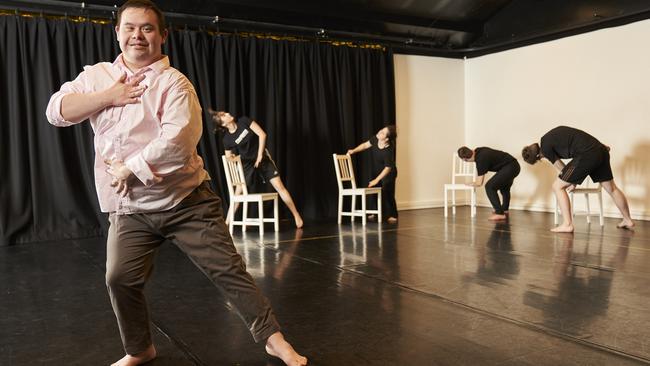 Michael Hodyl at Restless Dance Theatre. Picture: Matt Loxton