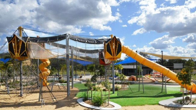 Providence Ripley Splash 'N Play Park is maintained by Stockland. It says water is regularly tested.