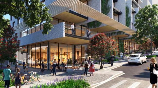 Artist’s impression of the Atchison St site. Picture: Supplied/Source AJ+C Architects