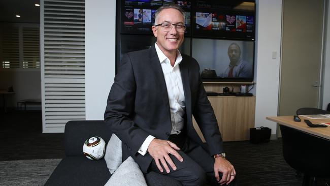 Foxtel CEO Patrick Delany: ‘Given the massive shifts in the competitive landscape, we do not believe the current regulatory environment for Foxtel is sustainable.' Picture: Britta Campion