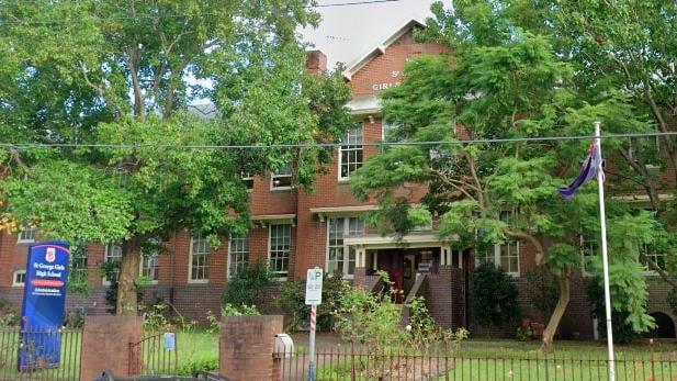 St George Girls High School. Picture: Google Maps